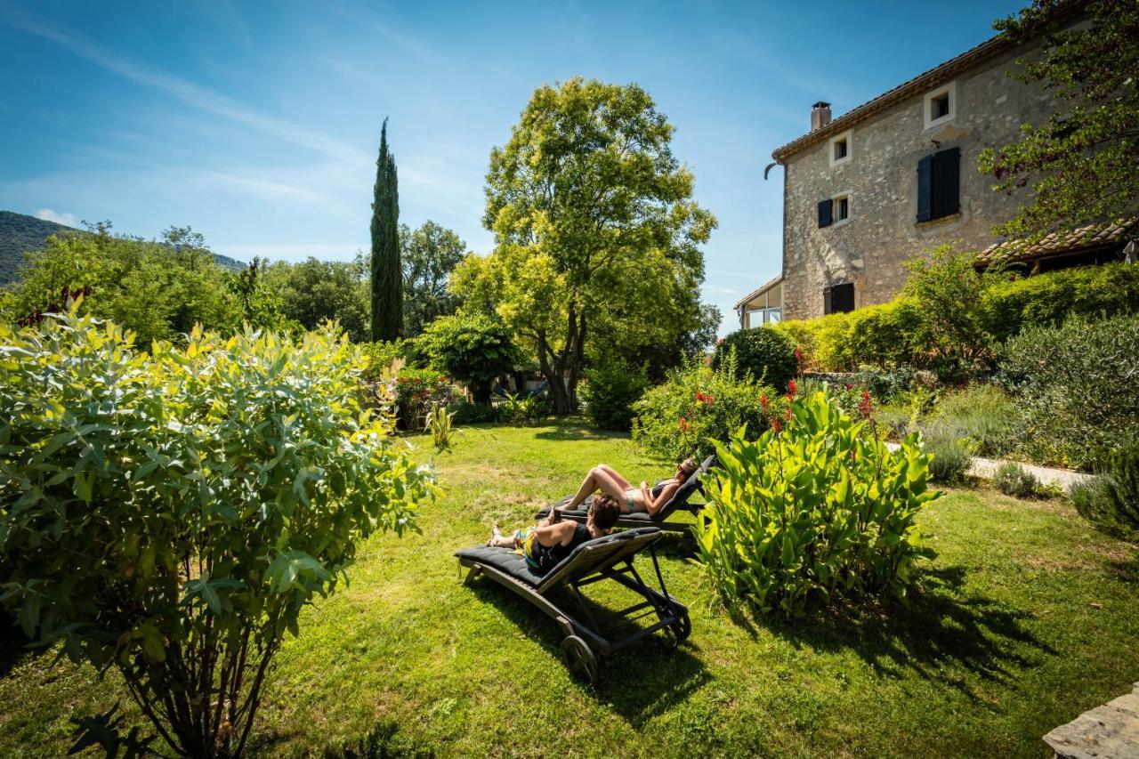 Logis Des Magnans -Les Terrasses Du Coutach - Bed & Breakfast Sauve Exterior photo