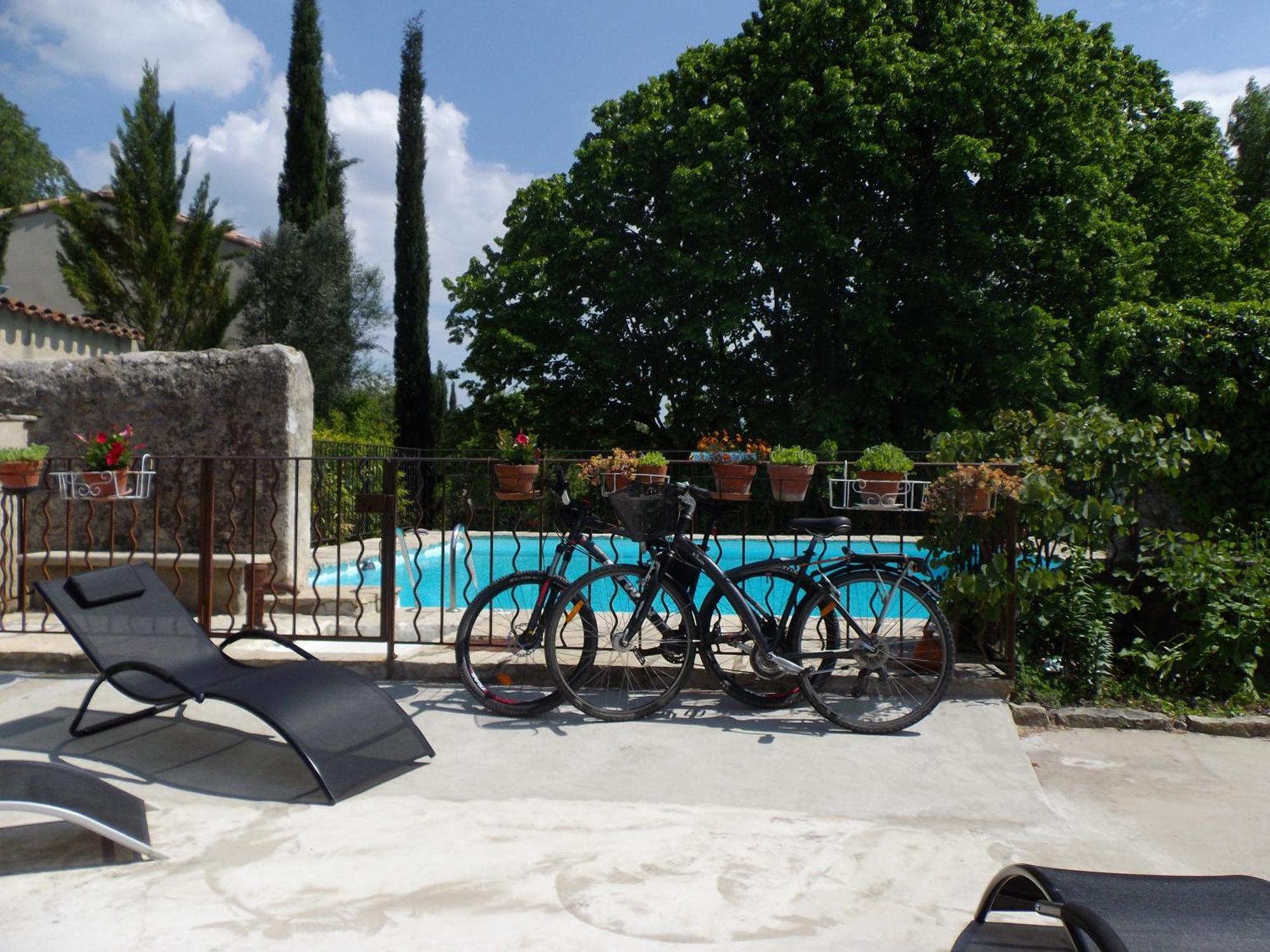 Logis Des Magnans -Les Terrasses Du Coutach - Bed & Breakfast Sauve Exterior photo